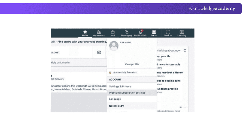 Navigate to Account Settings