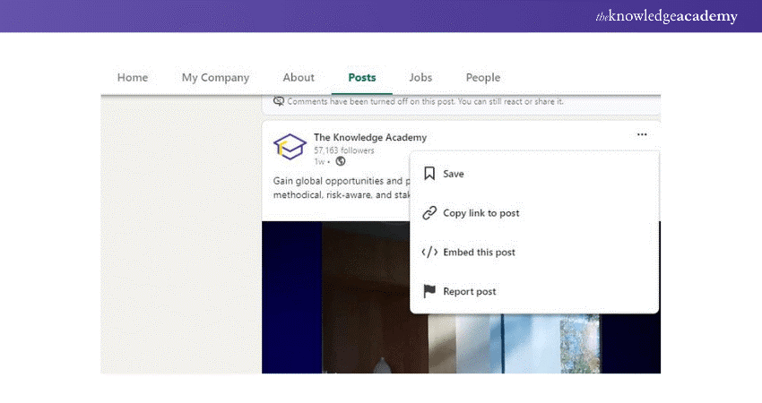 Navigating LinkedIn for videos