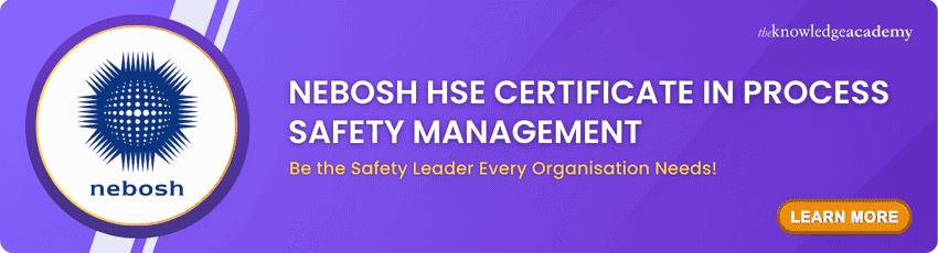 Nebosh HSE Certificate in Process safety management