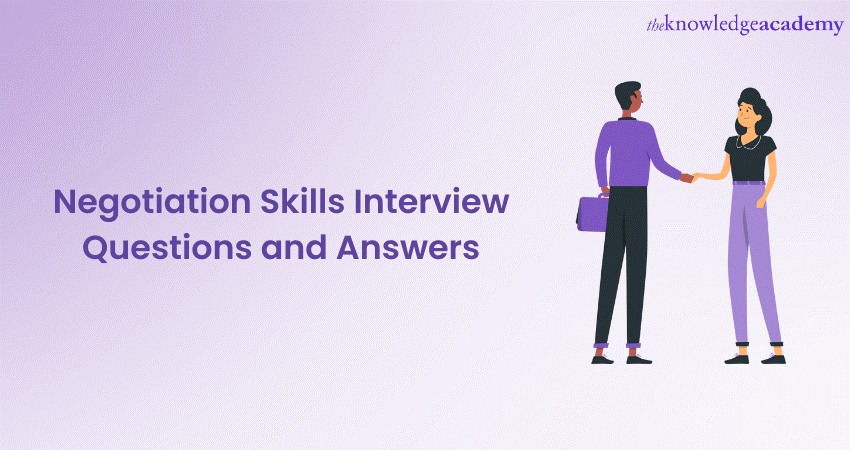 Negotiation Skills Interview Questions: Explain - United Kingdom