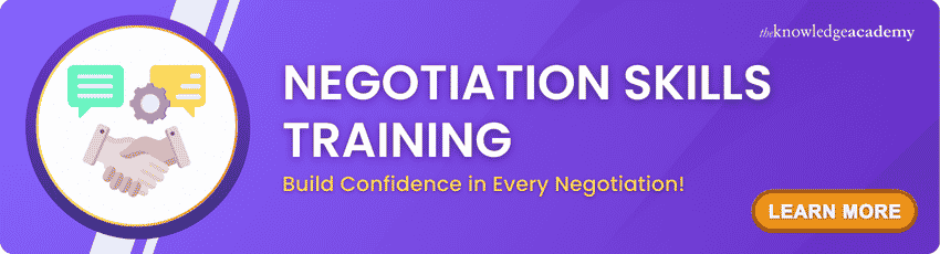 Join the best Negotiation Skills Training