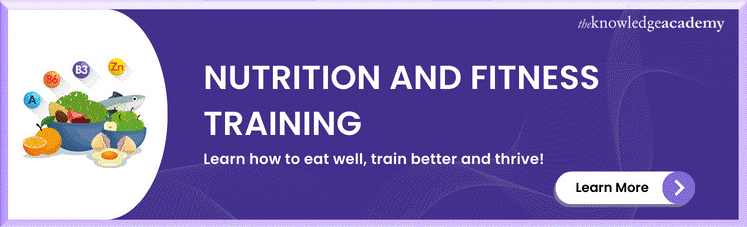 Nutrition And Fitness Training
