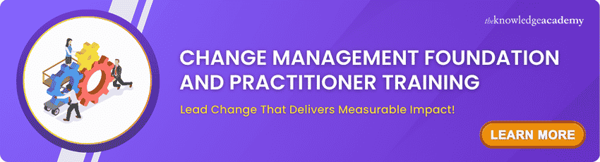 Change Management Foundation & Practitioner Training Change Management Foundation & Practitioner Training