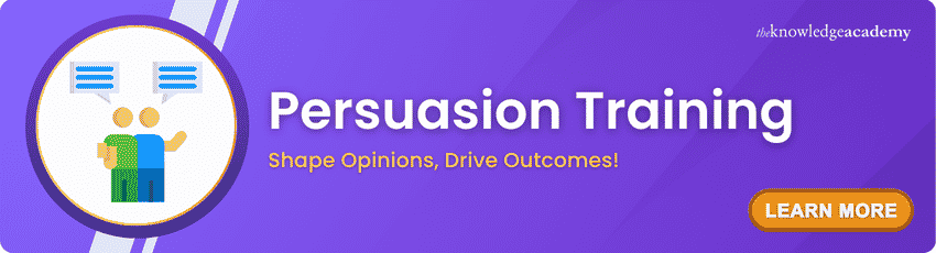 Persuasion Training Persuasion Training