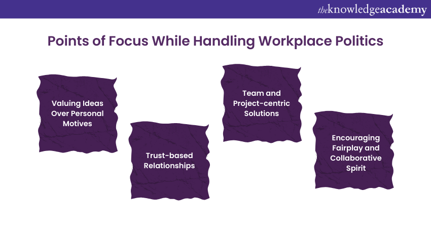 Points of Focus While Handling Workplace Politics Points of Focus While Handling Workplace Politics