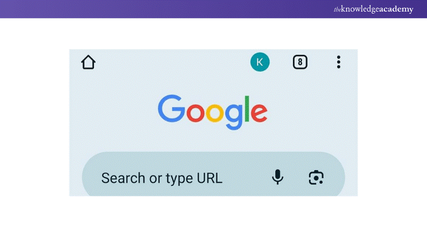 Press the three-dot menu icon