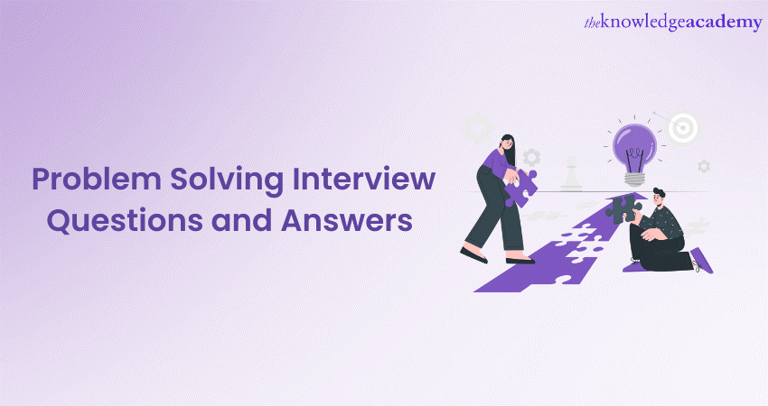 sample answers for problem solving interview questions