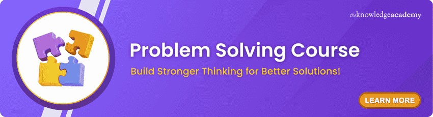 Problem Solving Training Problem Solving Training