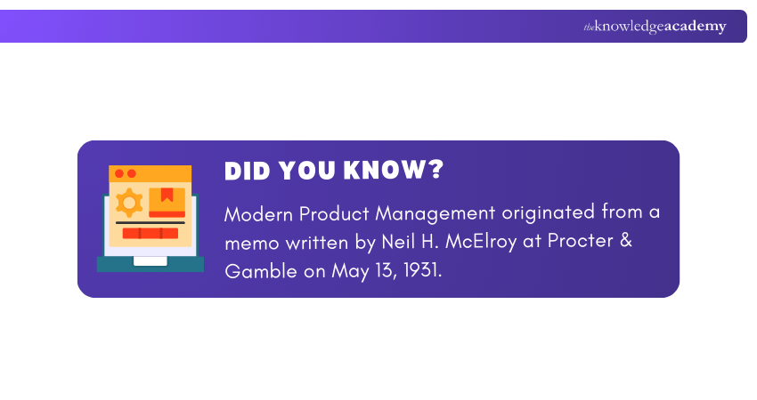 History of Product Management Product Management History