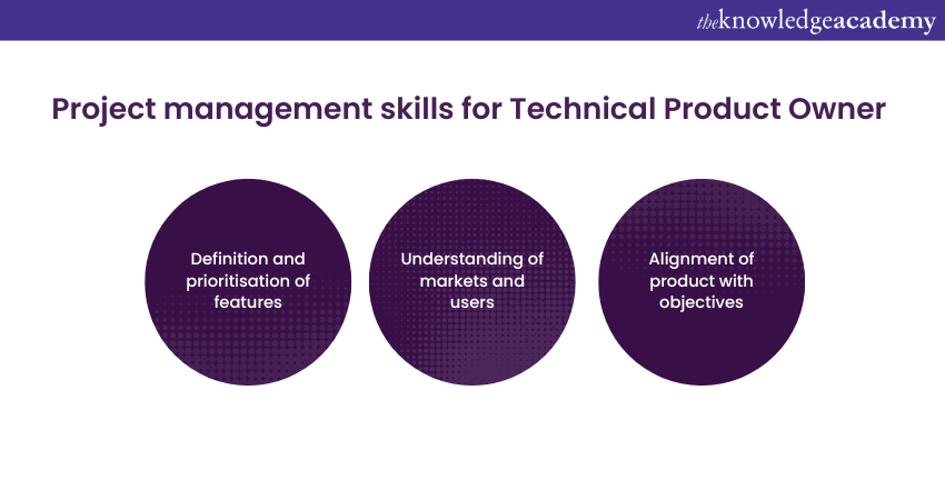 Project management skills for Technical Product Owner