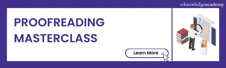 Proofreading Masterclass Proofreading Masterclass