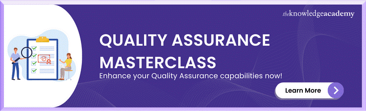 conclusion quality control Quality Assurance Masterclass