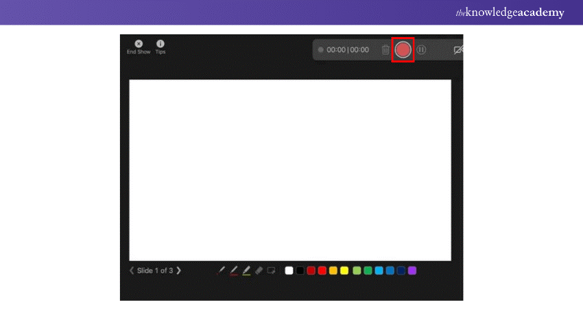 Recording Option on Slides Recording Option on Slides