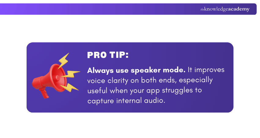 Recording WhatsApp Call Tips Recording WhatsApp Call Tips