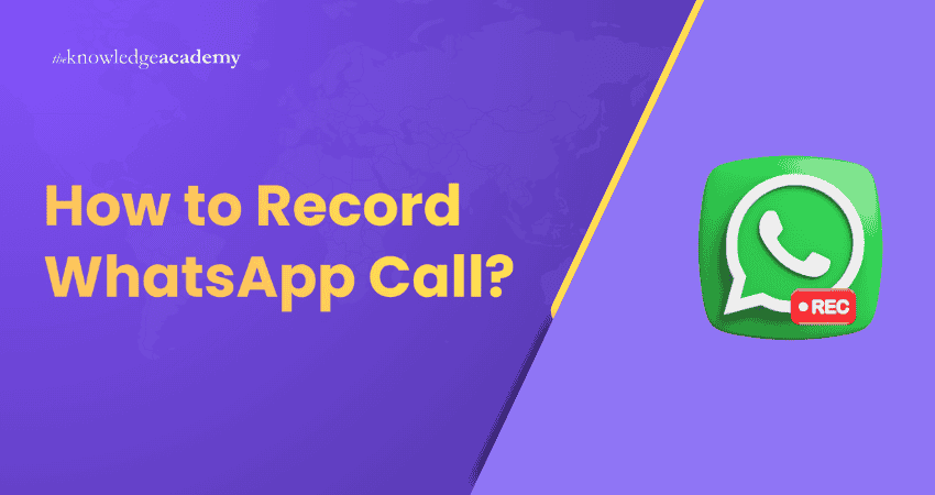 Recording a WhatsApp Call Recording a WhatsApp Call