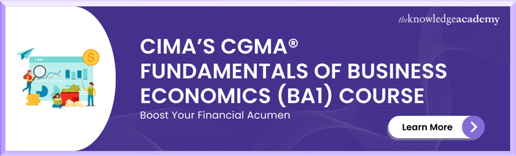 CIMA’s CGMA® Fundamentals Of Business Economics (BA1) Course CIMA’s CGMA® Fundamentals Of Business Economics (BA1) Course