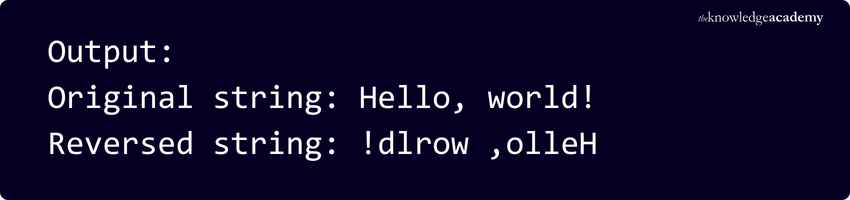Reverse a String Using Stack Output Reverse a String in Java Using Stack Output