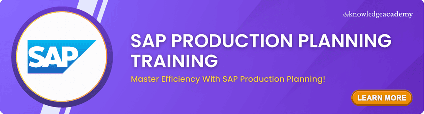SAP Production Planning Training