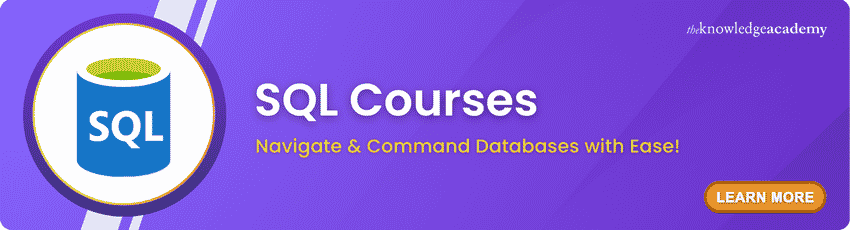 SQL Courses SQL Training