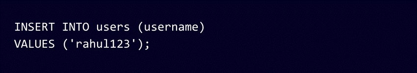 SQL INSERT default values example SQL INSERT default values example