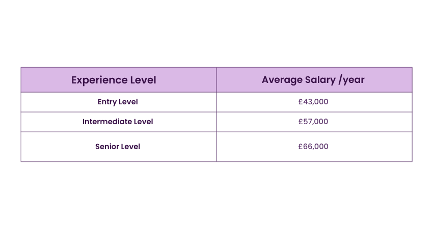 Salary of Product Owner According to Their Experience Level
