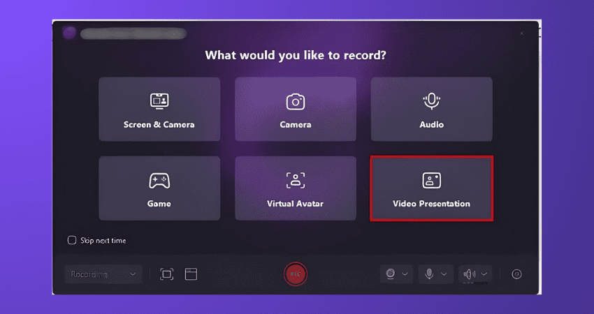 Screen Recording Screen Recording