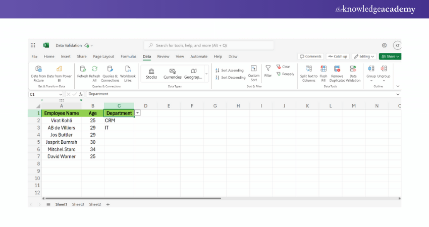 What is Data Validation in Excel? Types, Tips & Practical Guide