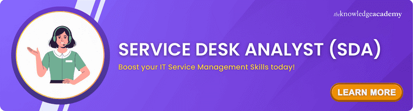 Service Desk Analyst Training Service Desk Analyst Training