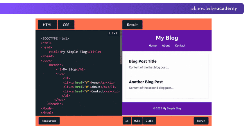 Simple Blog Layout Using HTML and CSS Simple Blog Layout Using HTML and CSS