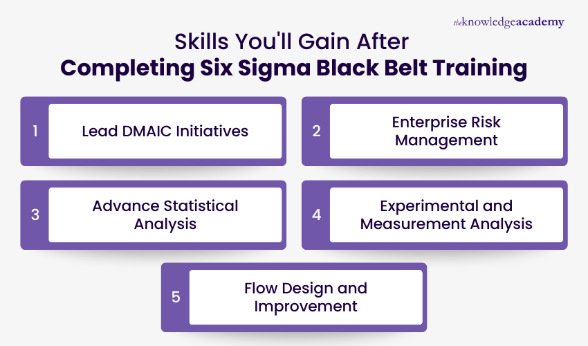 Skills You'll Gain After Completing Six Sigma Black Belt Training