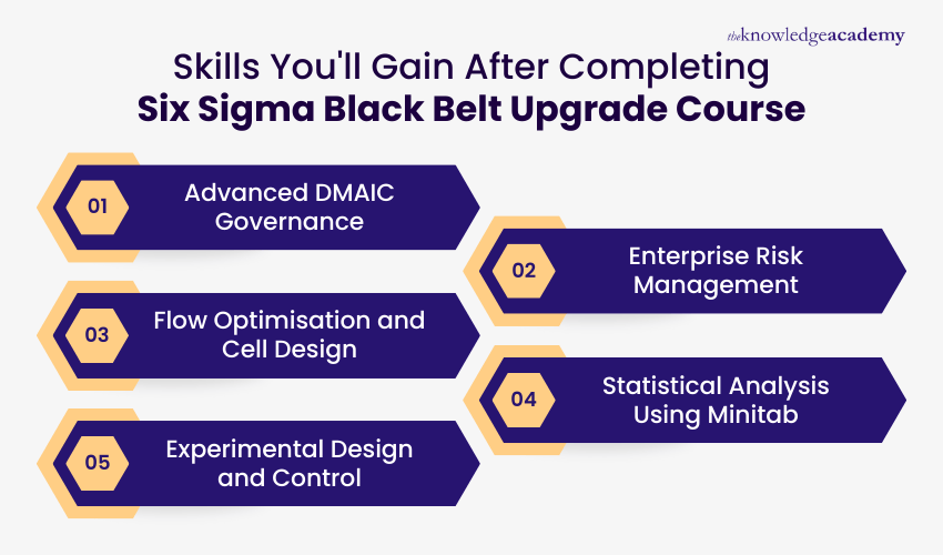 Skills You Will Develop After Completing the Six Sigma Black Belt Upgrade Program