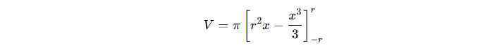 Solving the Integral Solving the Integral