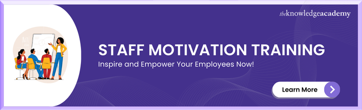 Staff Motivation Training Staff Motivation Training