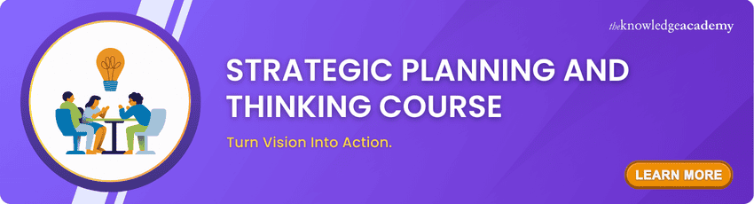 Strategic Planning and Thinking Course Strategic Planning and Thinking Course