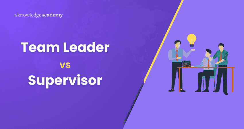 Difference Between Team Leader and Supervisor Team Leader vs Supervisor