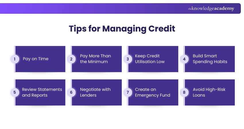 Tips for Managing Credit