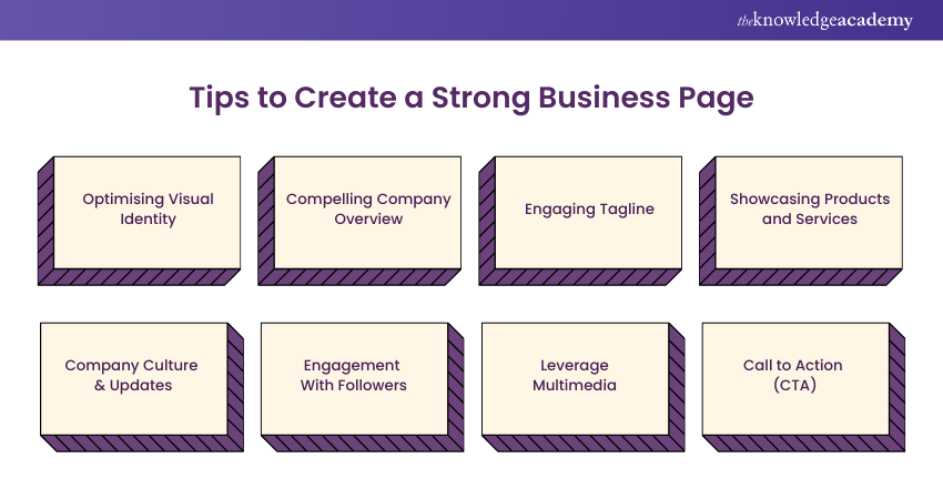 Creating a strong business page