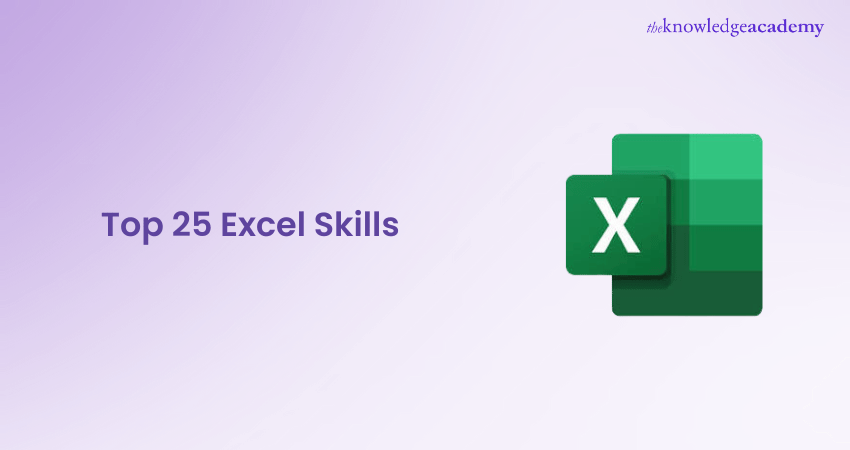 Top 25 Excel Skills: Basic, Intermediate, and Advanced