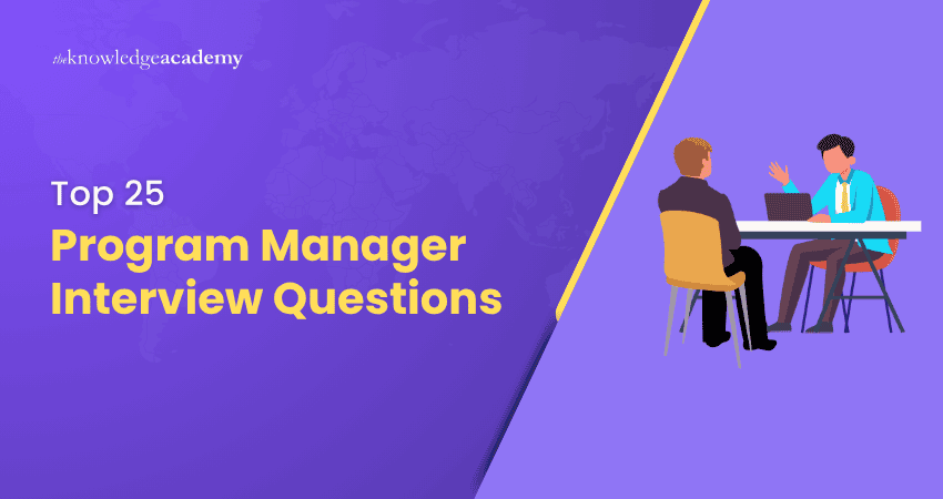 Top 25 Program Manager Interview Questions