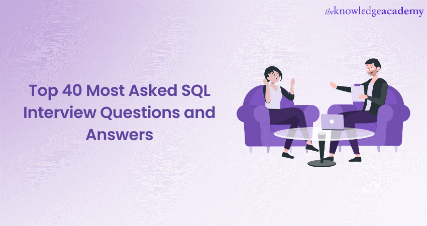 Top 40 Most Asked SQL Interview Questions and Answers 