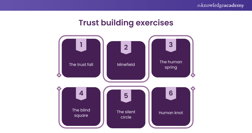Trust building exercises 