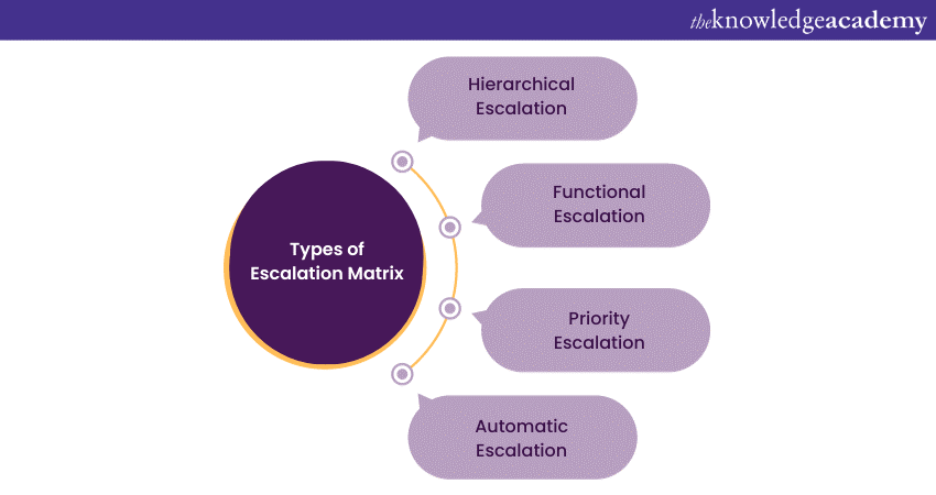 Types of Escalation Matrix