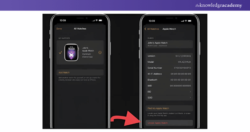 Unpair Your Apple Watch from Your iPhone
