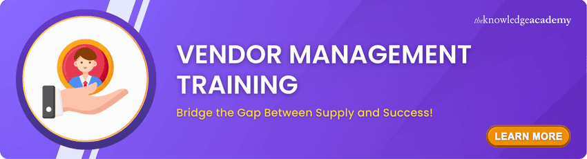 Vendor Management Training Vendor Management Training