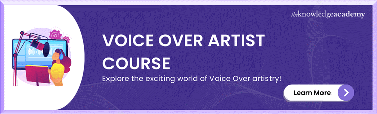 Voice Over Artist Course