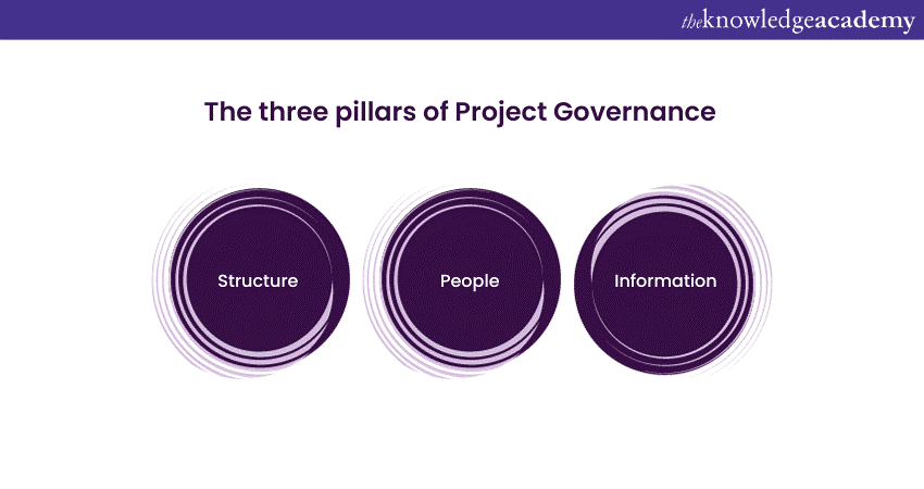 What are the three pillars of Project Governance