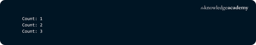 While Loop with Pass Statement Output