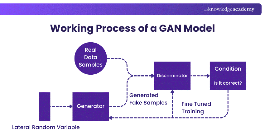 Working Process of a GAN Model Working Process of a GAN Model