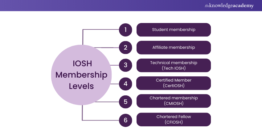 membership levels of IOSH