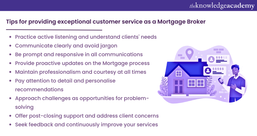 providing exceptional customer service as a mortgage broker